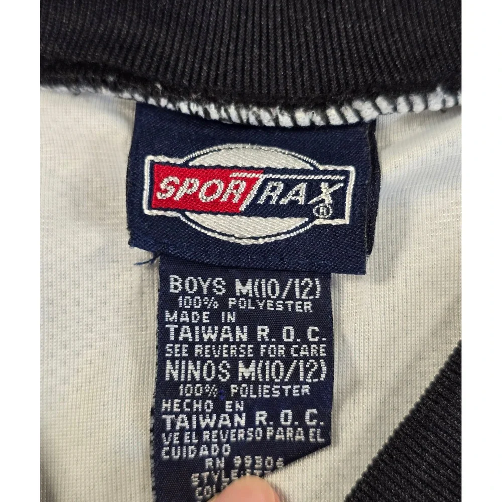 Sportrax Boys Football Jersey Number 8 Vintage Y2K Boys‎ Size M 10/12